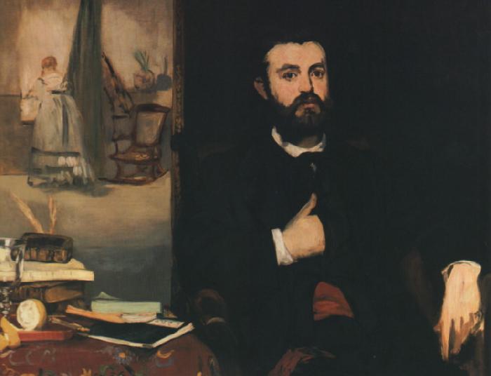 Edouard Manet Portrait of Zacharie Astruc Sweden oil painting art